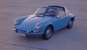 In Zandvoort besteedt Porsche ook aandacht aan het 50 jarig jubileum van de Targa. Foto: Porsche