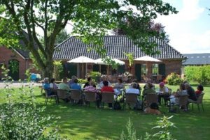 Wijn boerderij, proeven