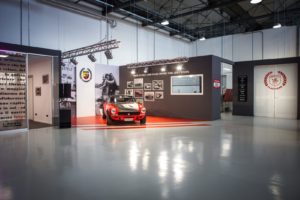 De Officine Abarth Classiche. Veel meer dan een belevingswereld rondom een historisch merk. Afbeelding: Abarth/FCA