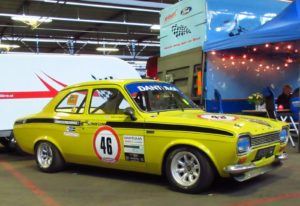 Historic Racing Team van Ginkel bracht deze sublieme Escort Mk1 mee naar Eelde. Foto: Erik van Putten