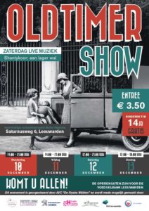 De Oldtimershow van de Autoveteranenclub "De Fryske Wâlden" organiseert een fraai evenement ten bate van de Voedselbank. Afbeelding: www.autoveteranenclub.nl
