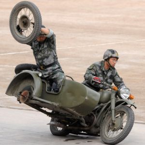 De CJ 750. Een afhaalchinees