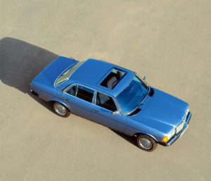 De meestverkochte Benz uit de historie van het merk is de W123. In alle opzichten een harmonieuze auto. Afbeelding: Daimler AG