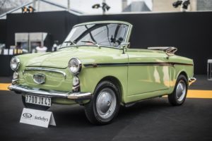 Het is weer eens bewezen. Ook vroeger waren Italianen in staat om ook van kleine auto's meesterlijke creaties te maken. Foto: RM Sotheby's