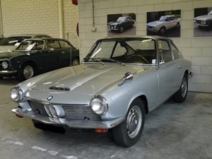 Na de overname van Glas door BMW werd de GT ook als BMW 1600 GT verkocht. Dit mooie exemplaar staat te koop bij Potomac in Terborg. Afbeelding: Potomac