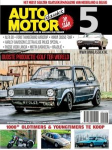 Dik 41 jaar na dato reden wij met een Golf die uit dezelfde bouwperiode kwam als het exemplaar van Gijs van Lennep. Afbeelding: Auto Motor Klassiek