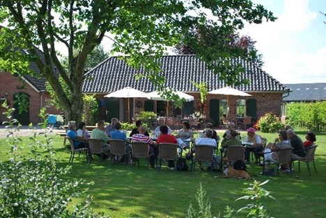 Wijn boerderij, proeven