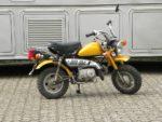 Voor achter op de camper: Honda Monkey