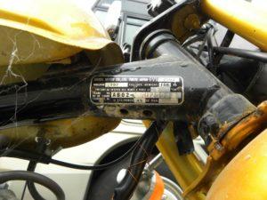 Voor achter op de camper: Honda Monkey