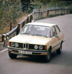 Zeer geliefd in de tweede helft van de jaren zeventig: de eerste 3-Serie van BMW. Afbeelding: BMW