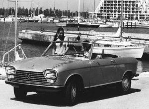 De 204 Cabriolet was een elegante verschijning. Afbeelding: Peugeot