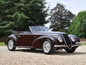 Deze prachtige Alfa Romeo 6C 2500 is onderdeel van de RM Sotheby's veiling in Londen op 7 september. Afbeelding: Tim Wood/RM Sotheby's