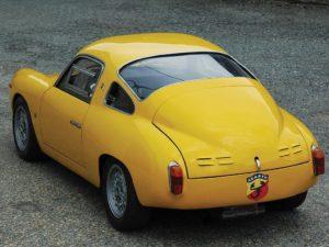 Deze unieke Fiat Abarth 750 Record Monza wordt morgen in London aangeboden. Afbeelding: RM Sotheby's