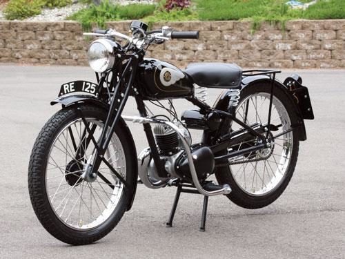 Vroeger... de motormarkt in 1948