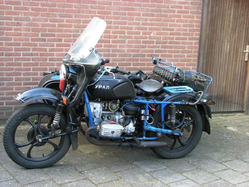 Pekelfietsen. Motorrijden in de winter