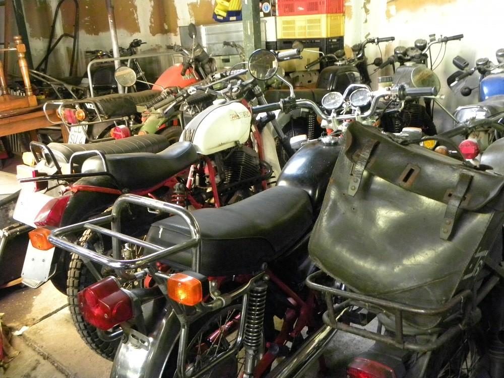 Pekelfietsen. Motorrijden in de winter