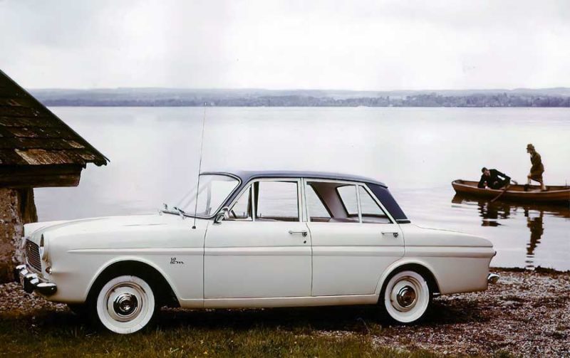De Taunus 12M P4. Duits model met Amerikaanse ontwerpgeschiedenis.
