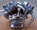 De Royal Enfield Musket. Aniket Vardhan's droom