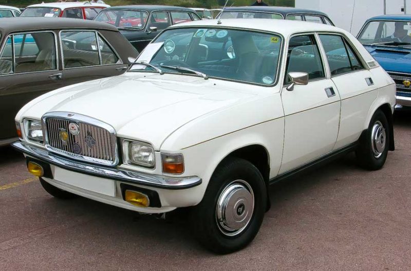 Vanden Plas 1500. Grill, chroom, gruwel?