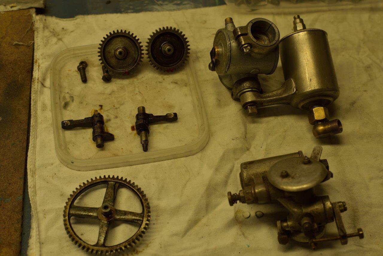 Humber V twin onderdelen