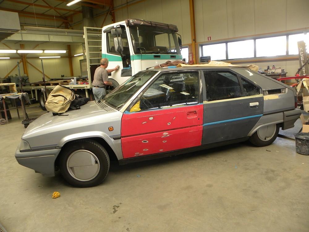 Oldtimer taxatie - Citroën BX nieuwe deuren