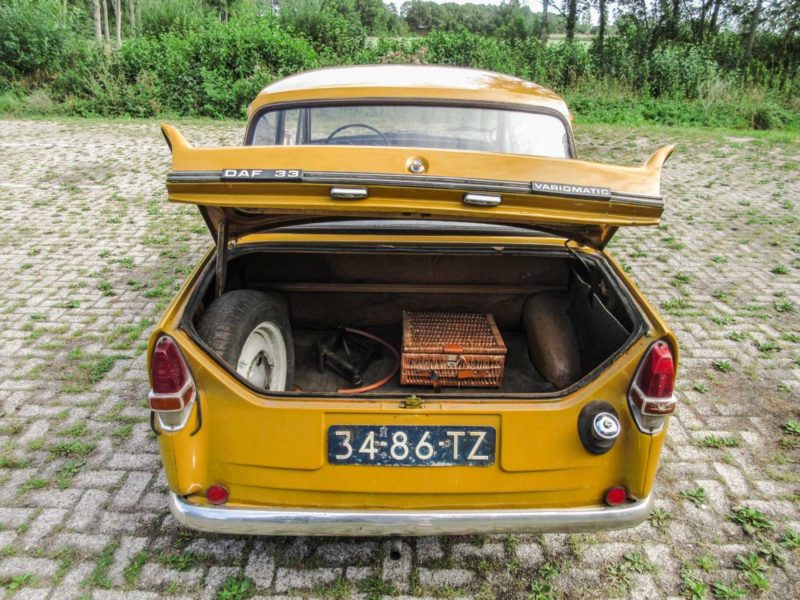 DAF 33 kofferbak