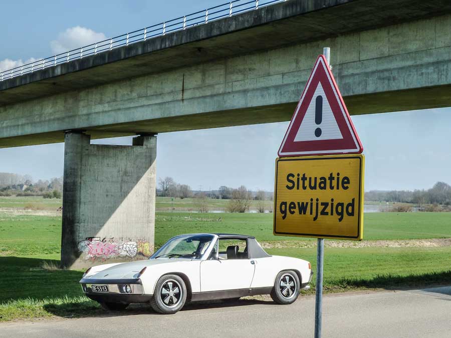 VW Porsche 914-6 situatie veranderd