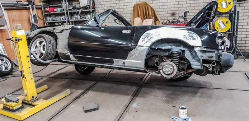 Mazda MX-5 restauratie