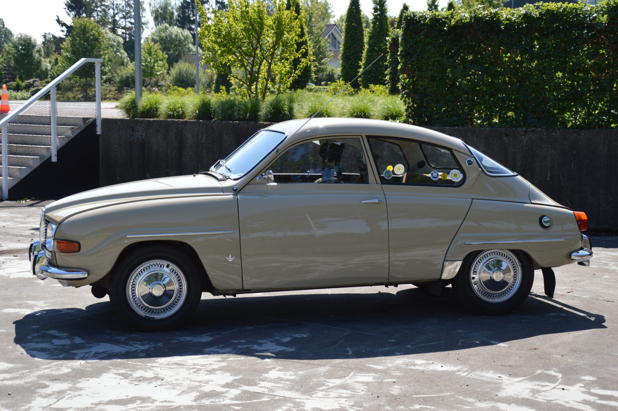 Saab 96 zijkant