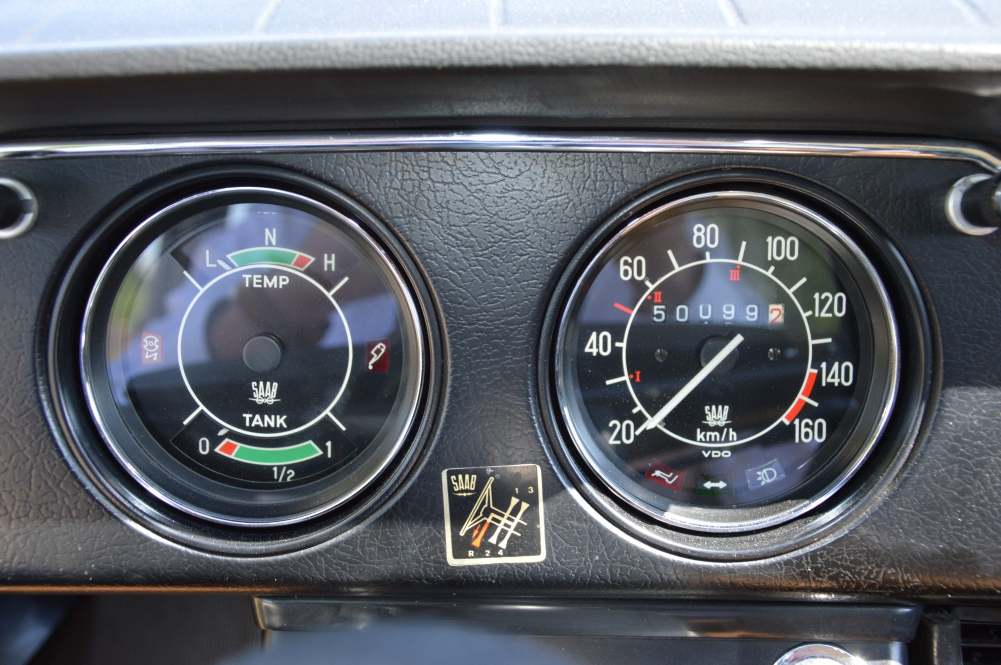 Saab 96 tellers