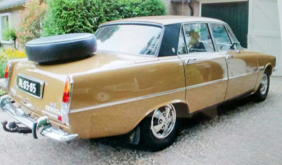 Rover 3500 V8 achterkant