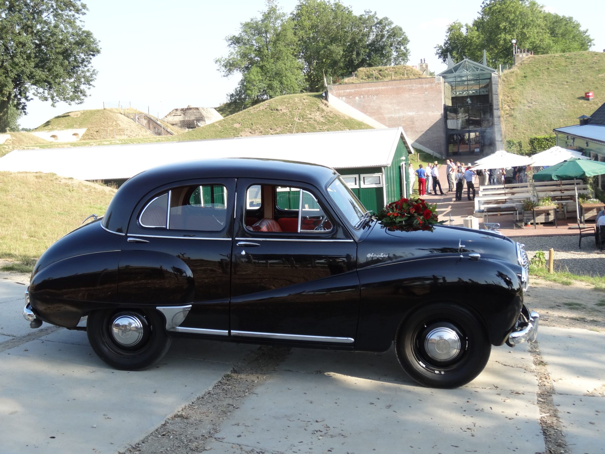 Austin A40 Sommerset zijkant