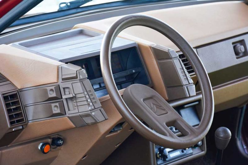 Citroën BX cockpit