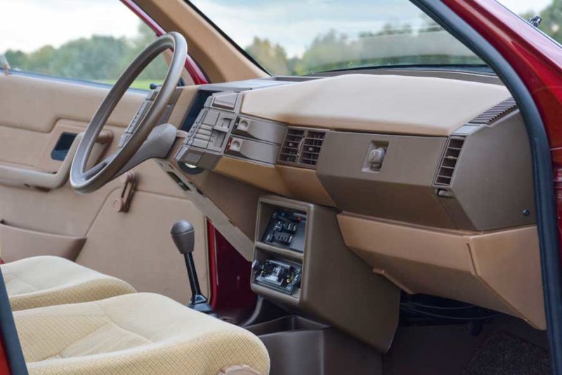 Citroën BX interieur