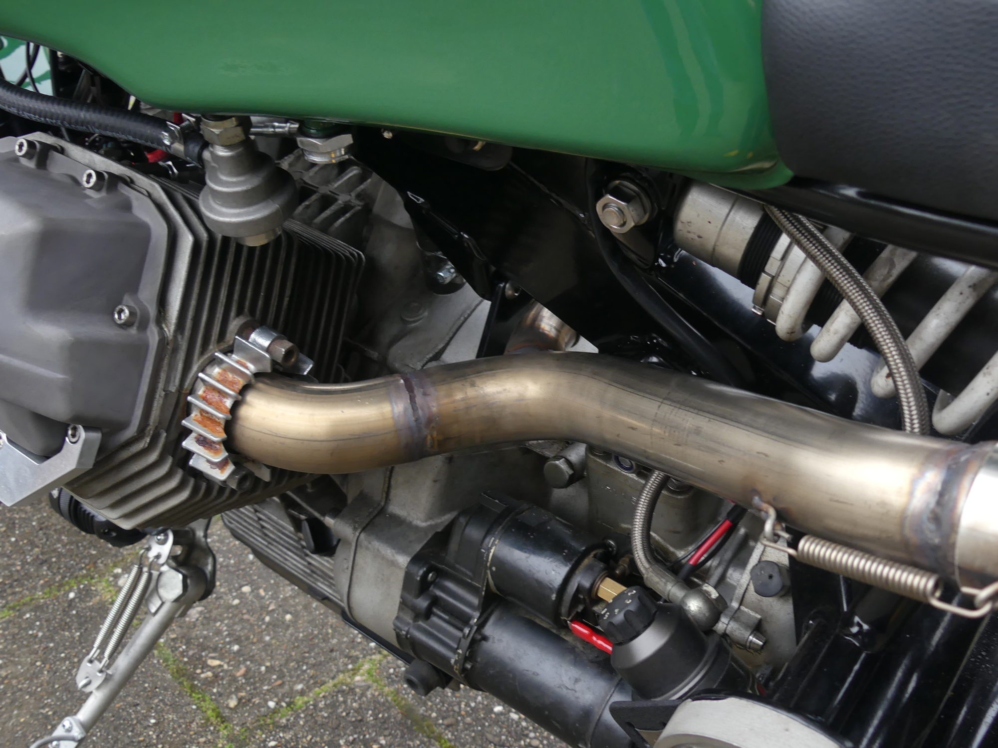 Moto Guzzi zelfbouw blok