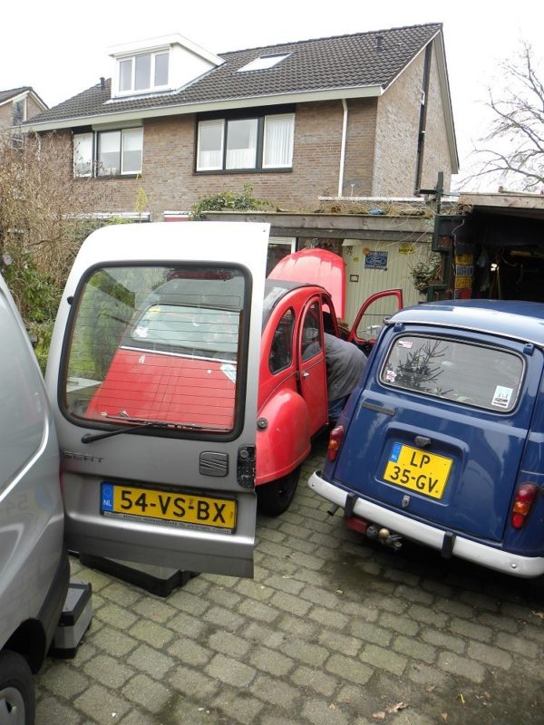 Citroën 2CV en Renault 4