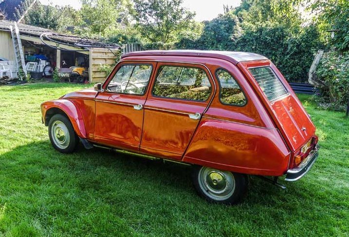 Citroën Dyane - achterkant