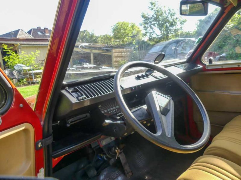 Citroën Dyane - interieur