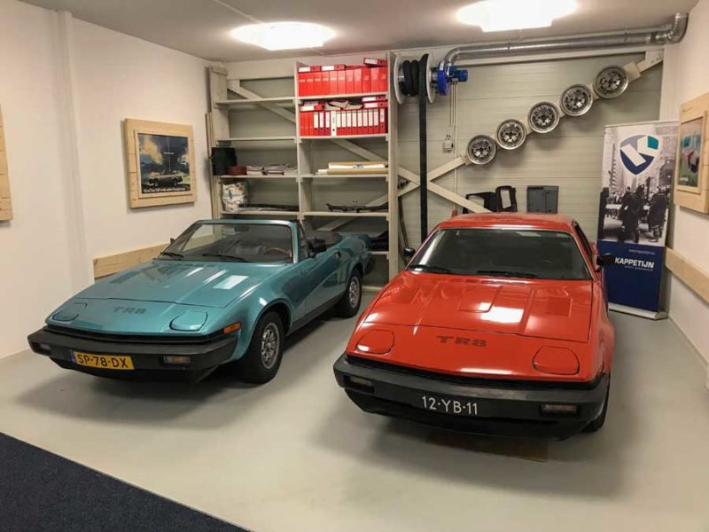 Triumph TR8 twee keer