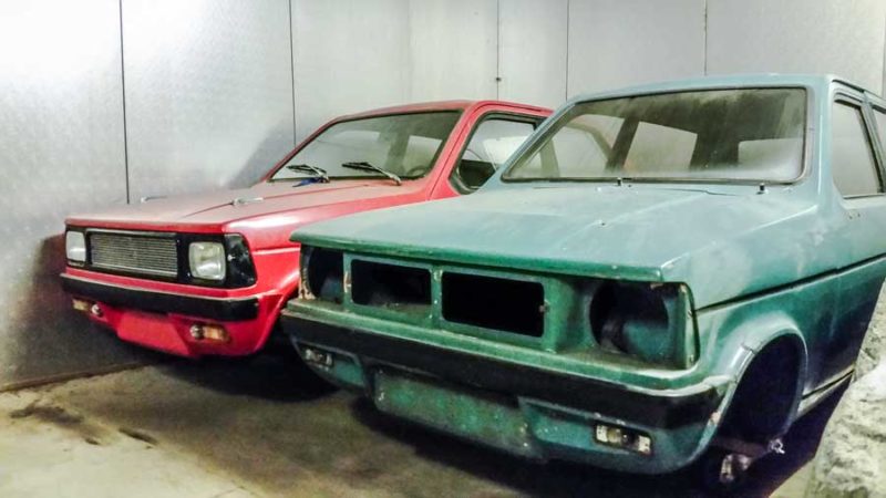 Reliant Kitten Saloon en een Estate