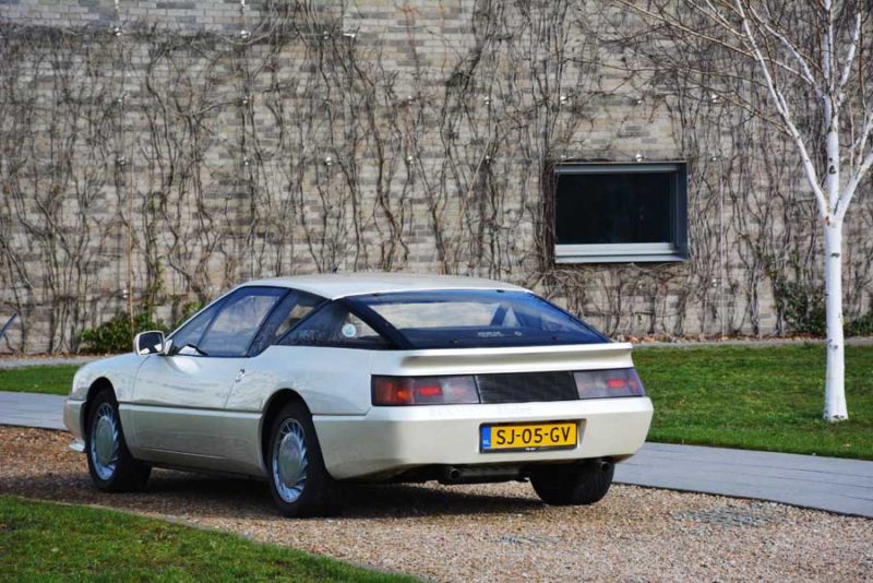 Alpine V6 achterkant