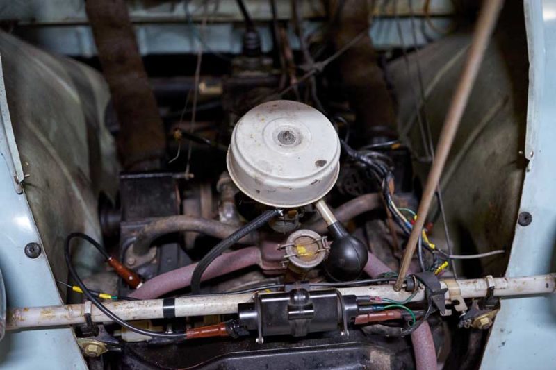 Citroën 2CV AZ motor