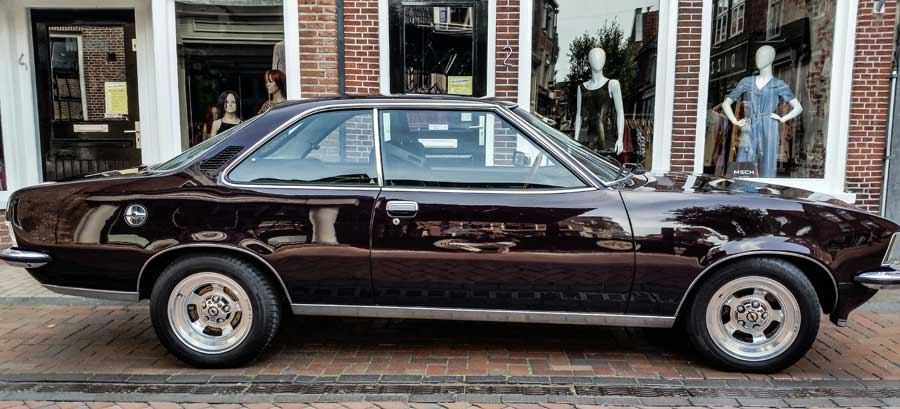 Opel Commodore GS Coupé uit 1975
