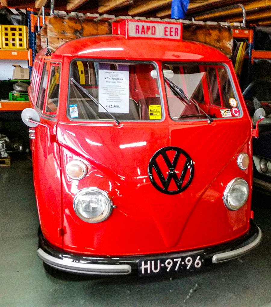 Volkswagen T1 Spijlbus brandweer