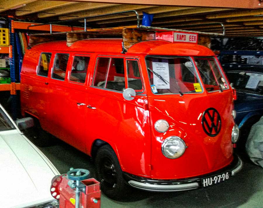Volkswagen T1 Spijlbus brandweer