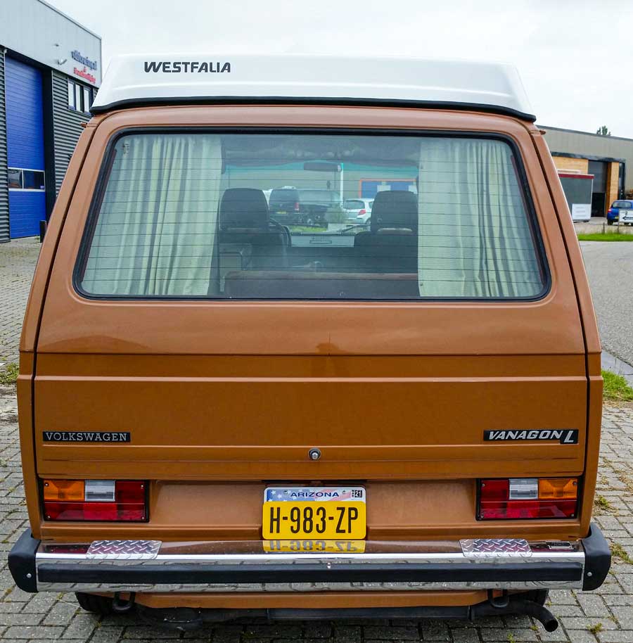 Volkswagen Vanagon L (1982) Westfalia camper