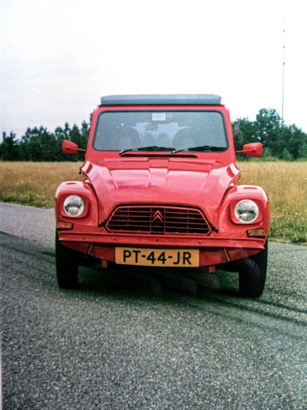 Citroën Dyane met Ami super chassis en GSA X3 motor