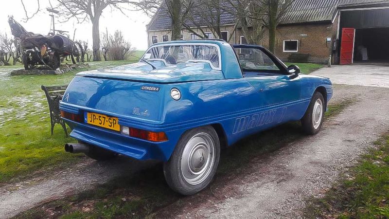 Manx MX1 (1983). Exclusieve Kitcar van Sigfried.  - Auto Motor Klassiek