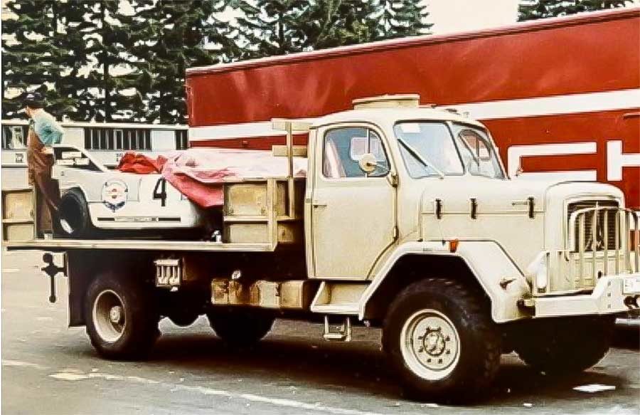 Magirus Deutz 112 D7 AL Porsche transporter