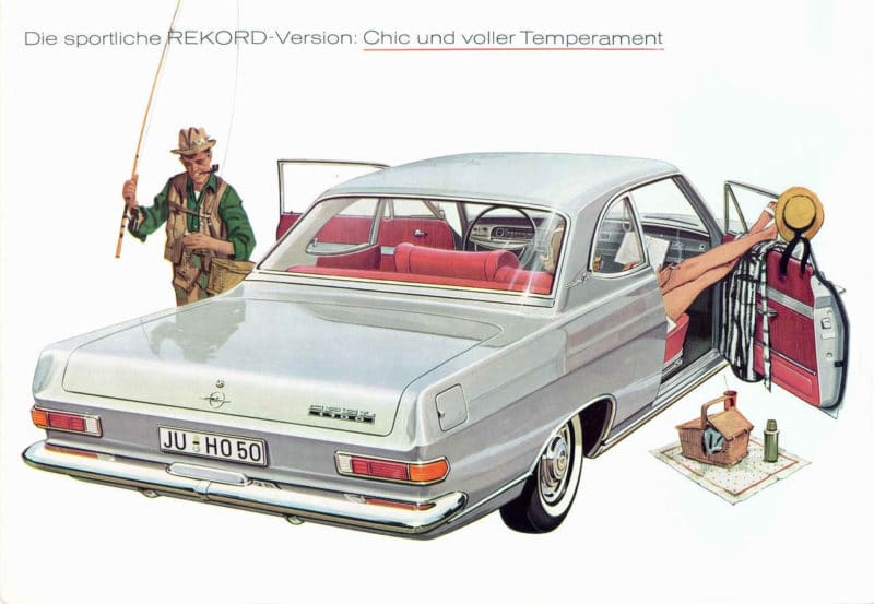 1962 Opel Rekord A Coupe